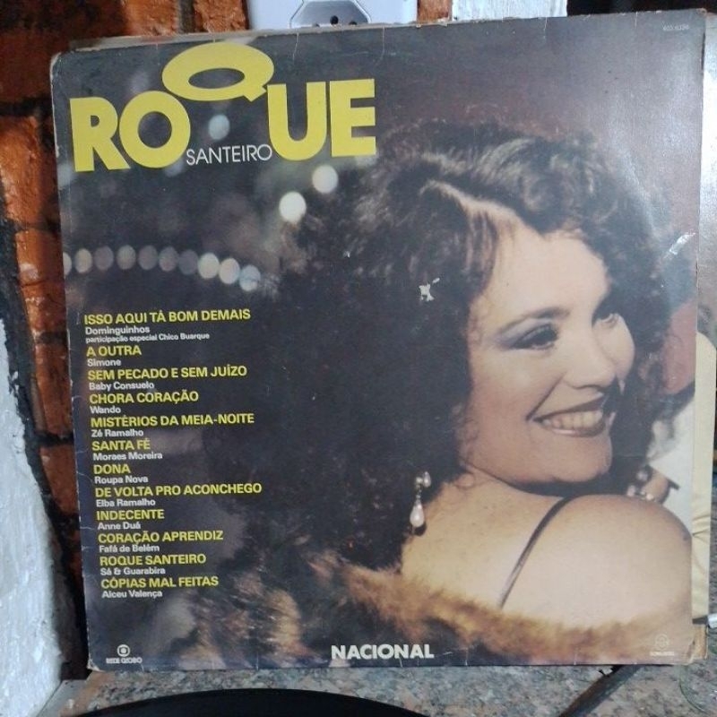 LP NOVELA -ROQUE SANTEIRO -1985