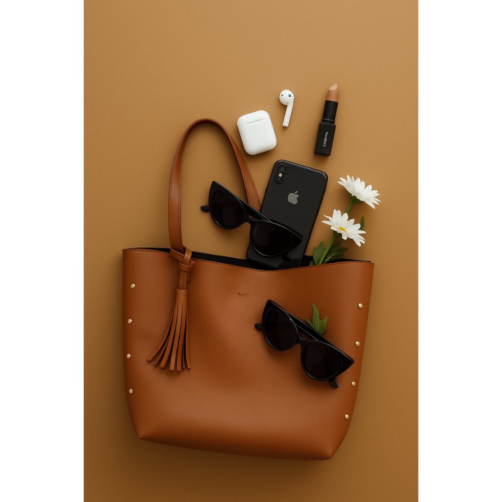 Bolsa Feminina Shopping Tote Grande Elegante