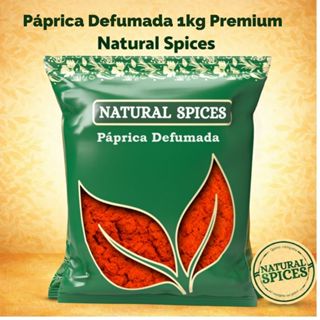 Tempero Paprica Defumada Premium 1kg Natural Spices –Ideal para Carnes, Frangos, Molhos e Legumes em Oferta na Shopee