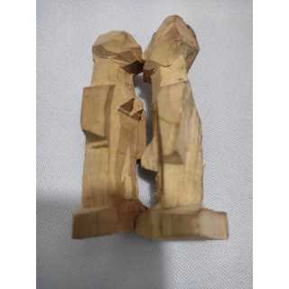 BONECO DE MADEIRA AFRICANO \\ERE   OKUNRIN ATI OBIRIN