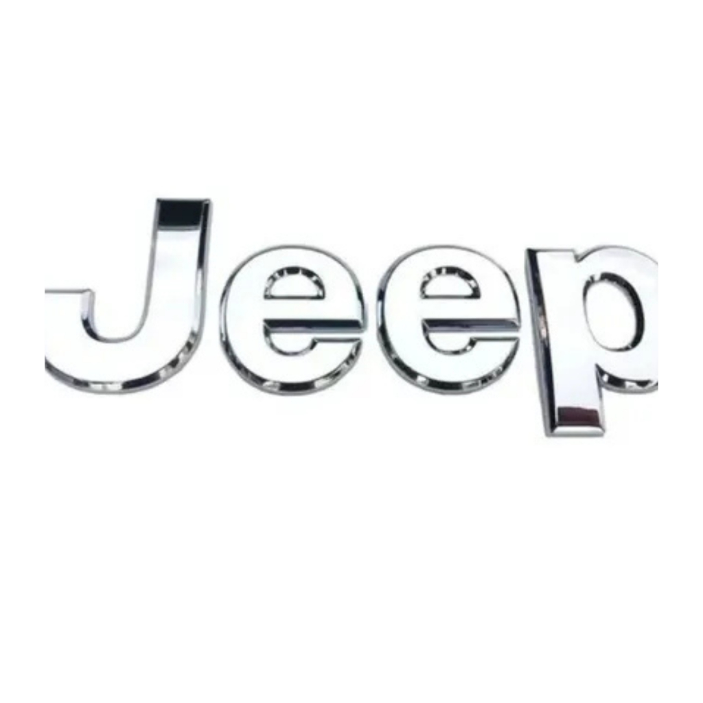 Emblema Jeep Cromado Do Capo Jeep Compass 17 A 22 Original
