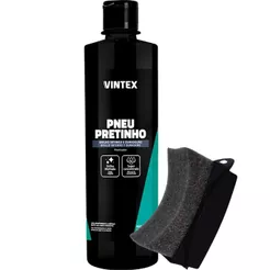 Pneu Pretinho 500ml Brilho Intenso Molhado Renovador Vintex