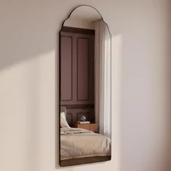 Espelho Grande Corpo Inteiro Orgânico 70x170cm - Modelo Marrocos