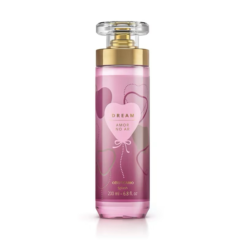 Body Splash Desodorante Colônia Dream Amor No Ar 200ml