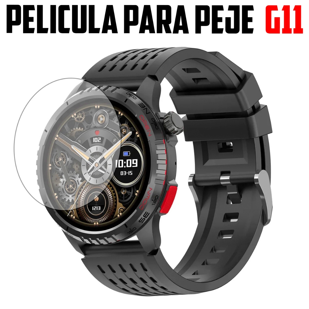 Película para Smartwatch PEJE G11 de vidro temperado Proteção de Tela