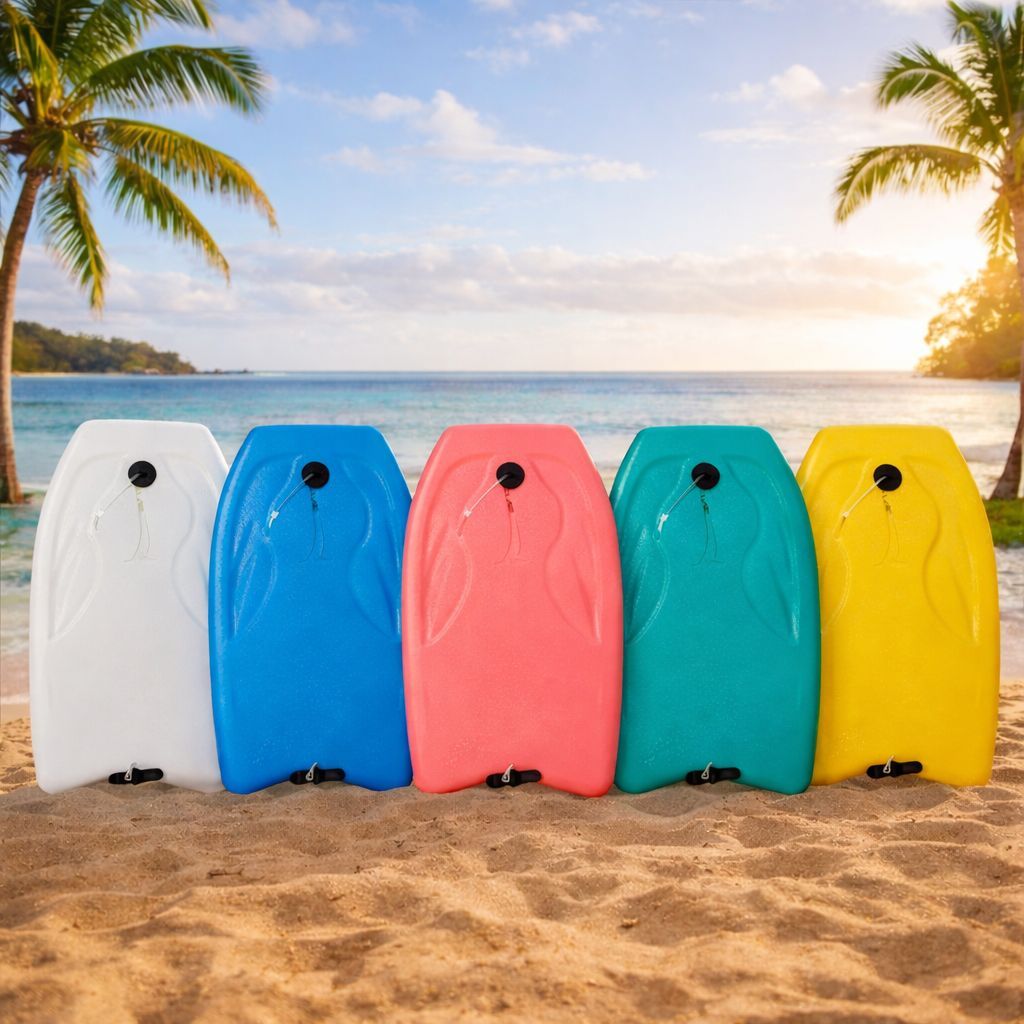 Prancha Surf BodyBoard Junior Com Leash Praia Piscina