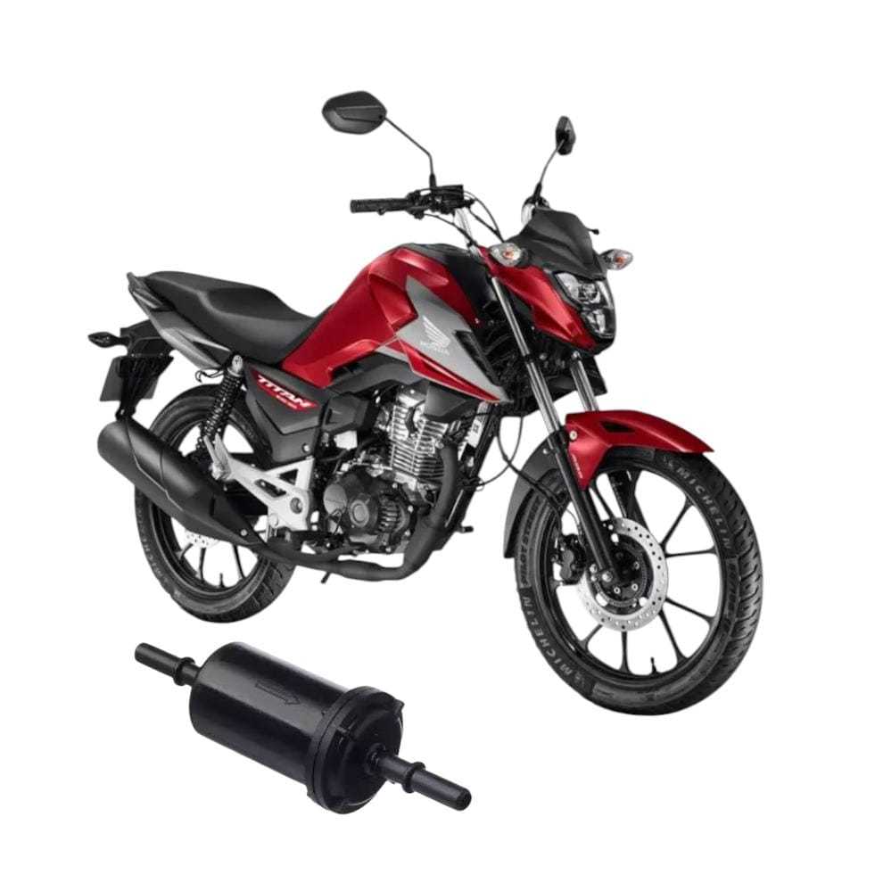 FILTRO COMBUSTIVEL HONDA TITAN/FAN 150 09/160 BROS 160 INJEÇAO
