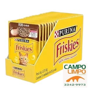 Sachê Friskies Peru 85g 15 unidades em Oferta na Shopee