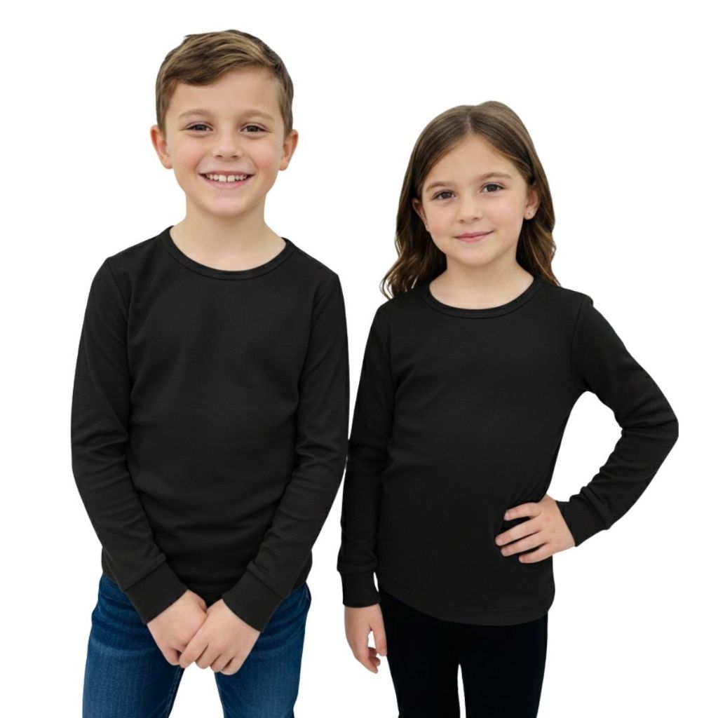 Blusa Térmica Comfort Segunda Pele Inverno Peluciada Quentinha para o Frio Infantil Juvenil