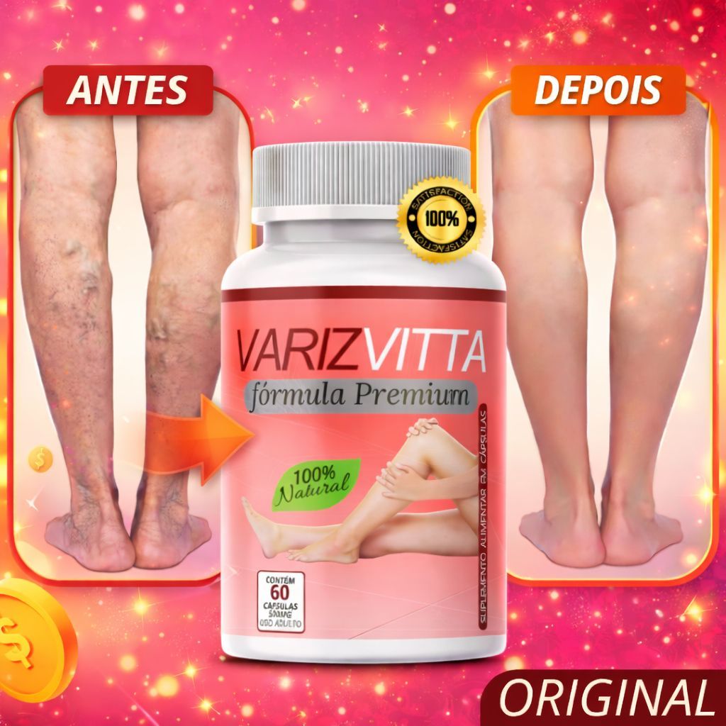 VARIZVITTA + VIT | Circulação | Suplemento Alimentar | 60Cáps | Envio Rápido em Oferta na Shopee