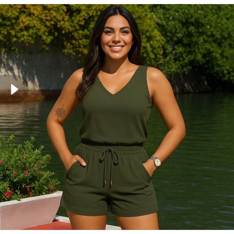Conjunto Femenino Primavera En Duna Blusa + Chort