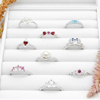 Anel Prata 925 Inspiração Princesas Disney Joia Delicada em Oferta na Shopee