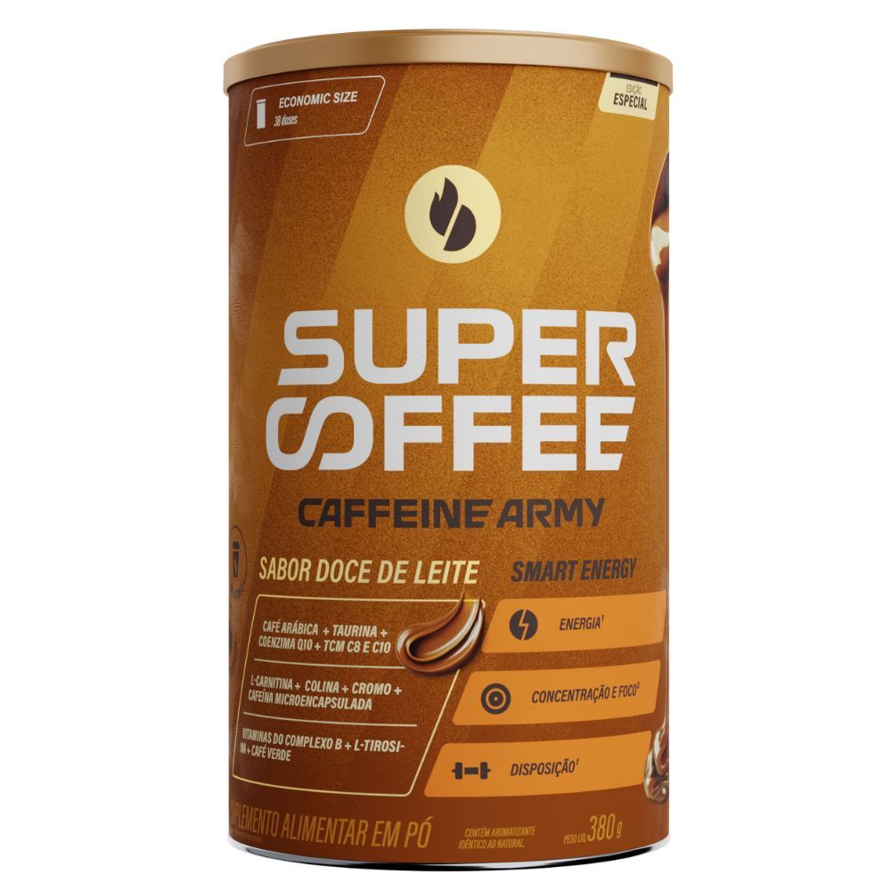 SuperCoffee 3.0 Caffeine Army em Oferta na Shopee