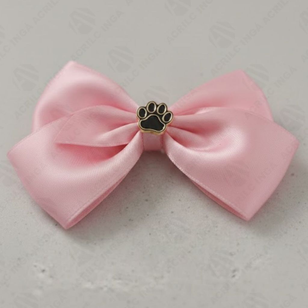 Kit 50 Mini Apliques Patinha 1cm Acrílico Espelhado Dourado p/ Lembrancinha, DIY e Decoração