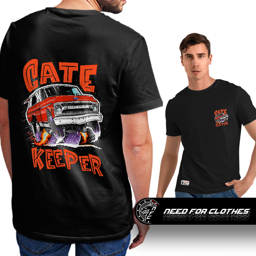 Camiseta Chevrolet C10 Farmtruck Street Outlaws Sleeper Drag Gate Keeper Arrancada
