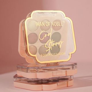 Paleta de Sombras 9 Cores Cool Strary - Iman of Noble  6643A em Oferta na Shopee