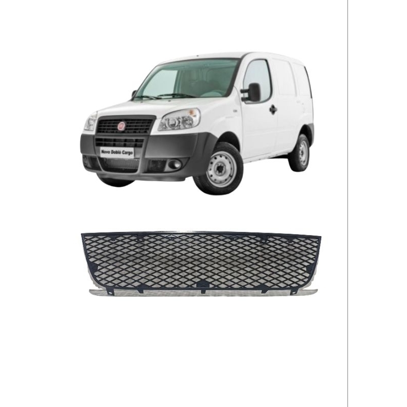 Grade Inferior Parachoque Dianteiro Doblo Cargo 2010 A 2021 Original.