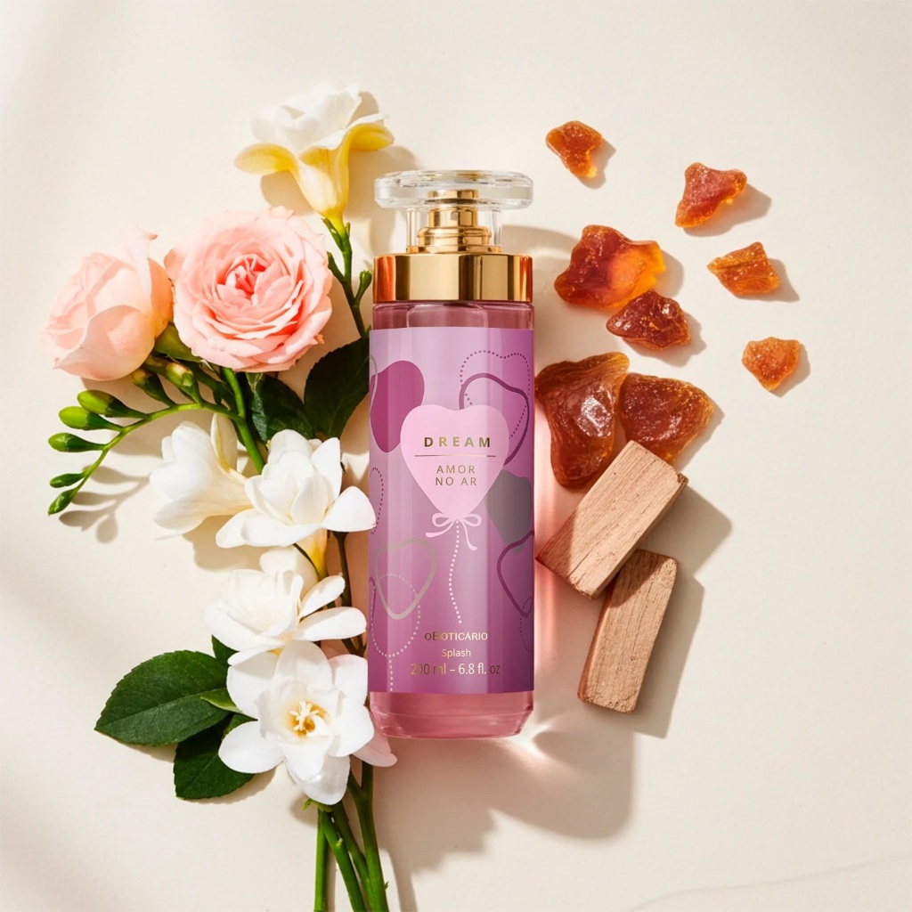 Body Splash Dream Amor No Ar 200ml O Boticário