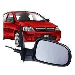 ESPELHO RETROVISOR EXTERNO GM CORSA HATCH/ SEDAN/ MONTANA 02/10 2/4 PORTAS CONTROLE REMOTO LADO RETROVEX RX2237