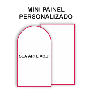 MINI PAINEL ROMANO/RETANGULAR (SÓ FRENTE): SUA ARTE AQUI PERSONALIZADO em Oferta na Shopee