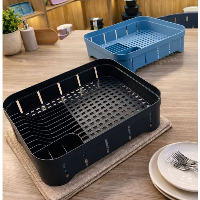 Escorredor de Louças com Drenagem Integrada para Cozinha Mais Prática em Oferta na Shopee