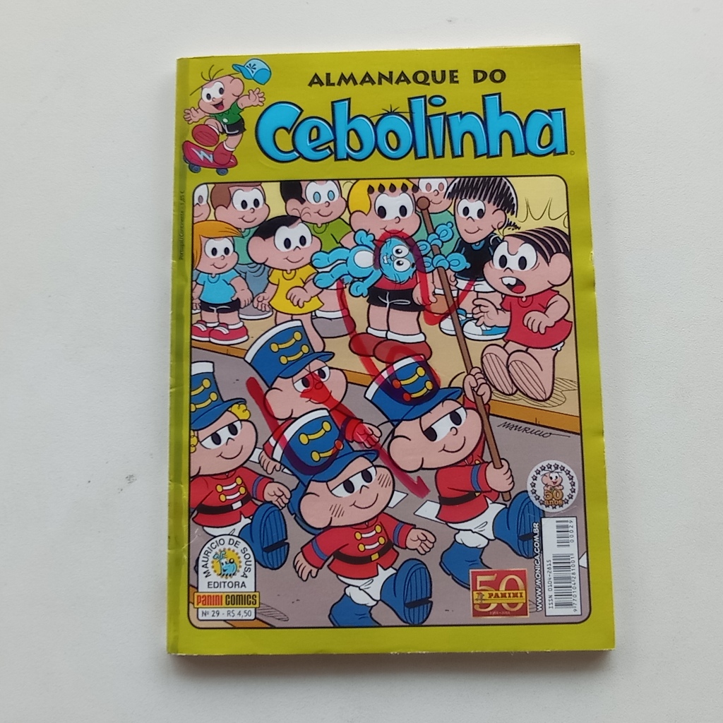 Almanaque do Cebolinha nº 29 - Turma da Mônica - Ed. Panini - 2011 #2