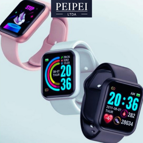 Smartwatch D20 Pro Relogio inteligente Coloca Foto na Tela Esportivo Bluetooth