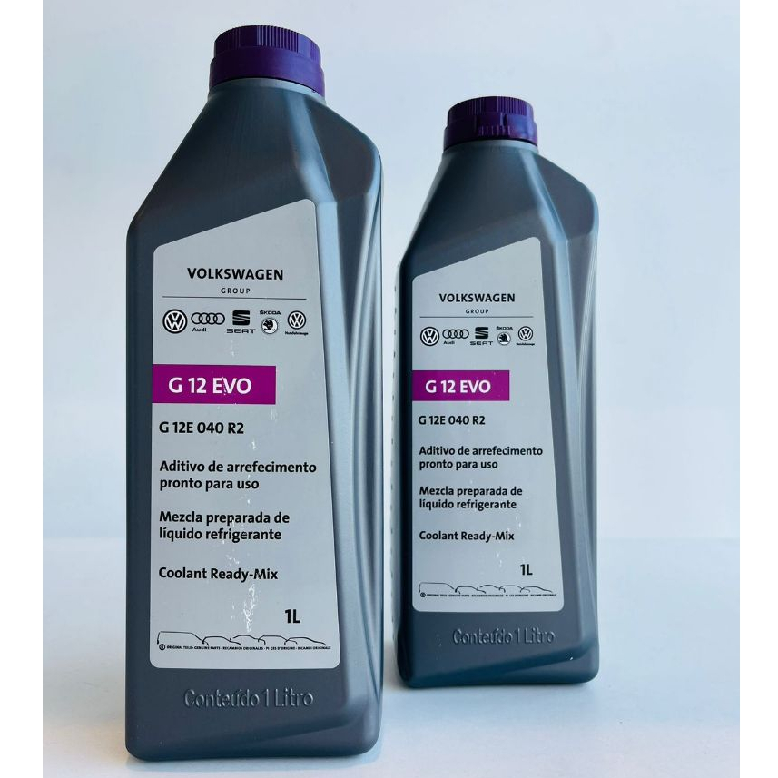 2 Litros Aditivo Radiador G12 Evo Original Volkswagen