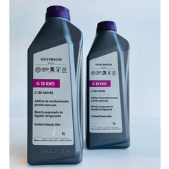 2 Litros Aditivo Radiador G12 Evo Original Volkswagen