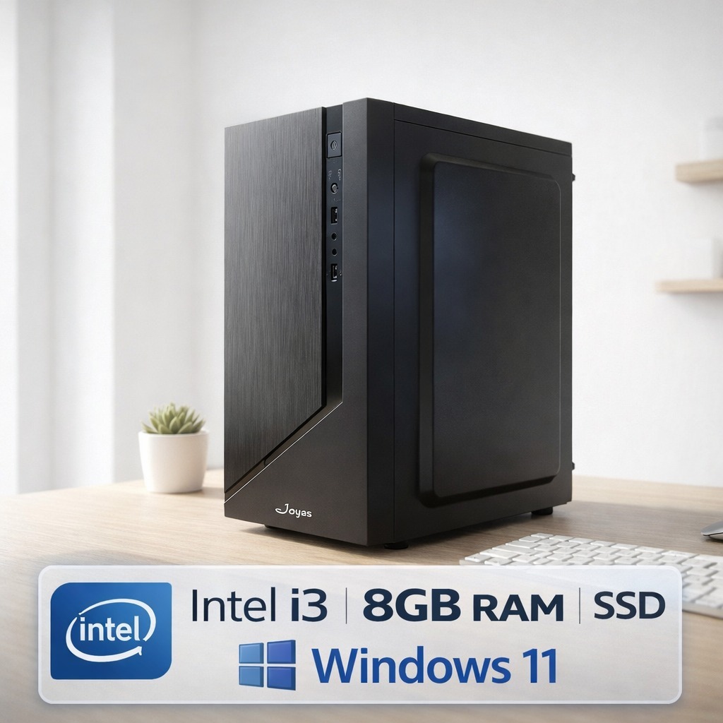 PC Computador Barato Intel Core i3 Windows 11 8GB RAM / SSD 240GB com Wifi Rapido e pronto para uso