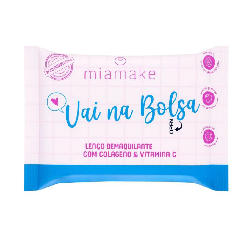 Lenço Demaquilante de Bolsa Perfeito Para Viagem