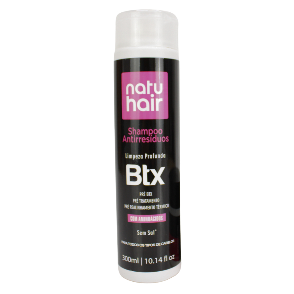 Shampoo Antirresíduos Botox (BTX) NatuHair 300ml