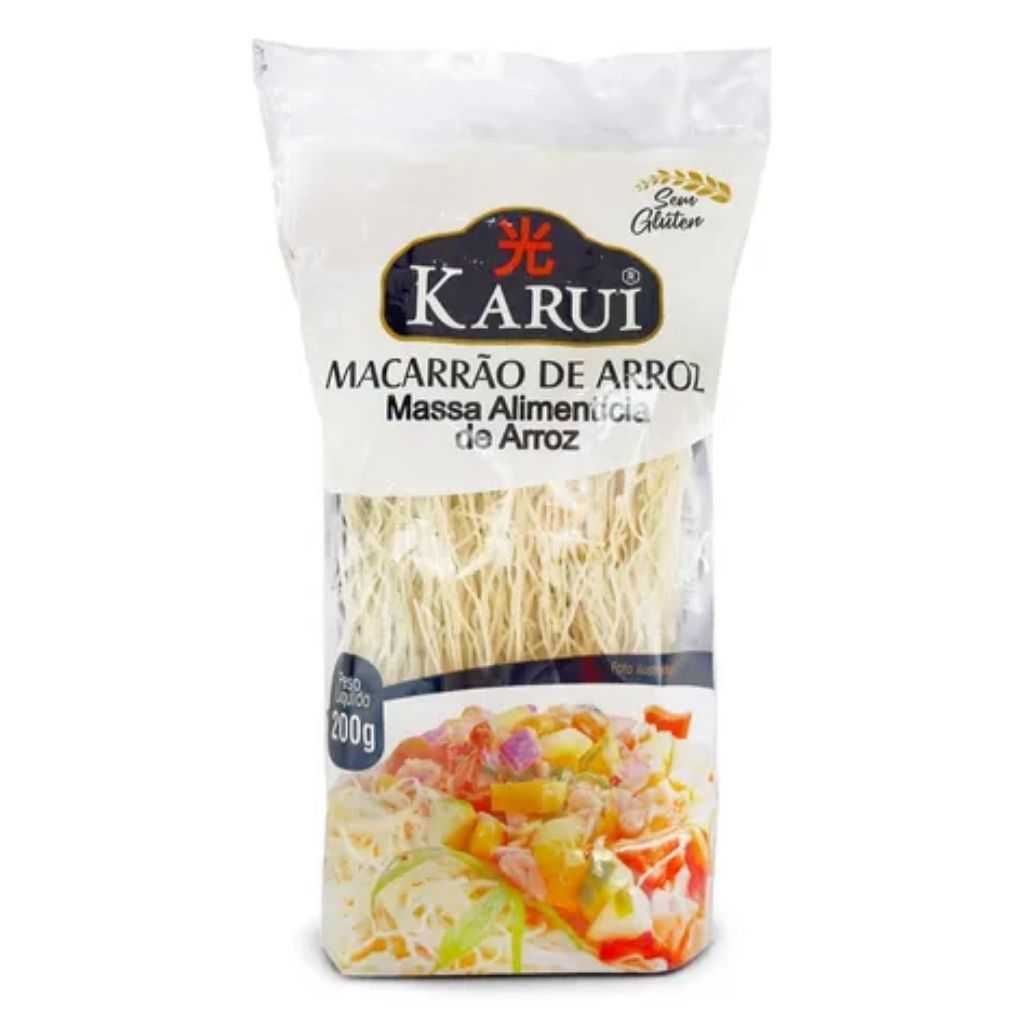 Macarrão de Arroz 200g - Karui em Oferta na Shopee