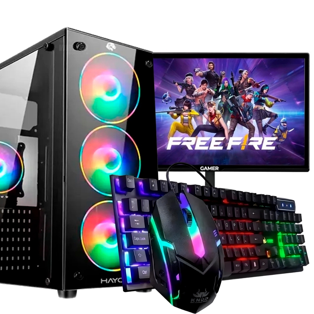 Computador Gamer Profissional I5 16GB Memória SSD 240GB GT 210 1GB Gamer Ultra + Wifi