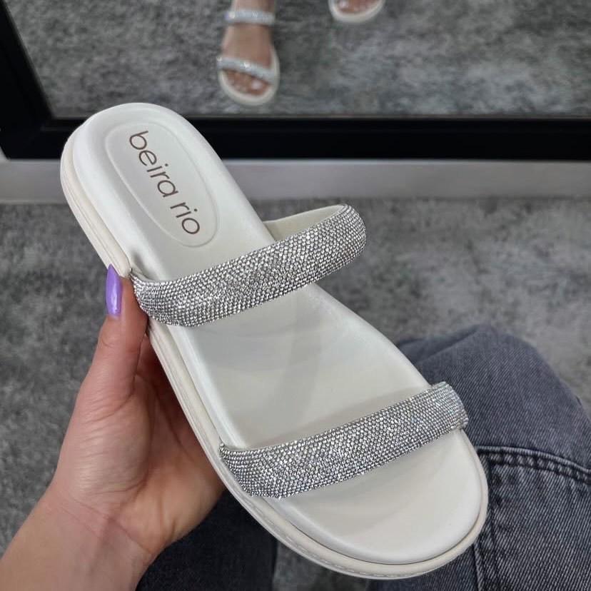 Sandália Feminina Beira Rio Conforto Moda Para o Verão Palmilha Macia leve E Confortável em Oferta na Shopee