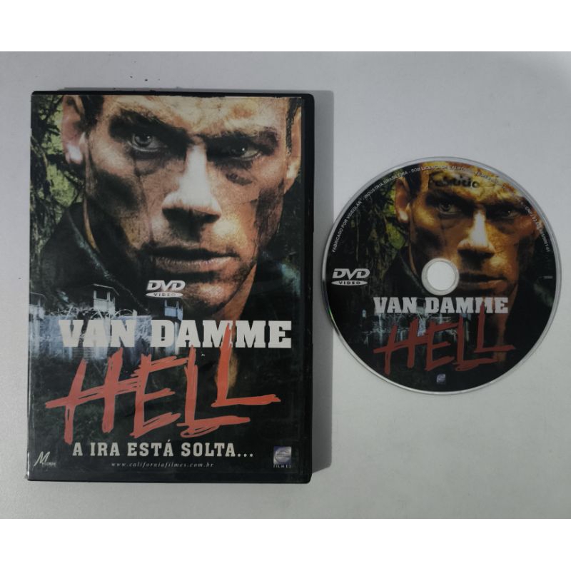 Dvd Filme - Van Damme - Hell - A Ira está solta