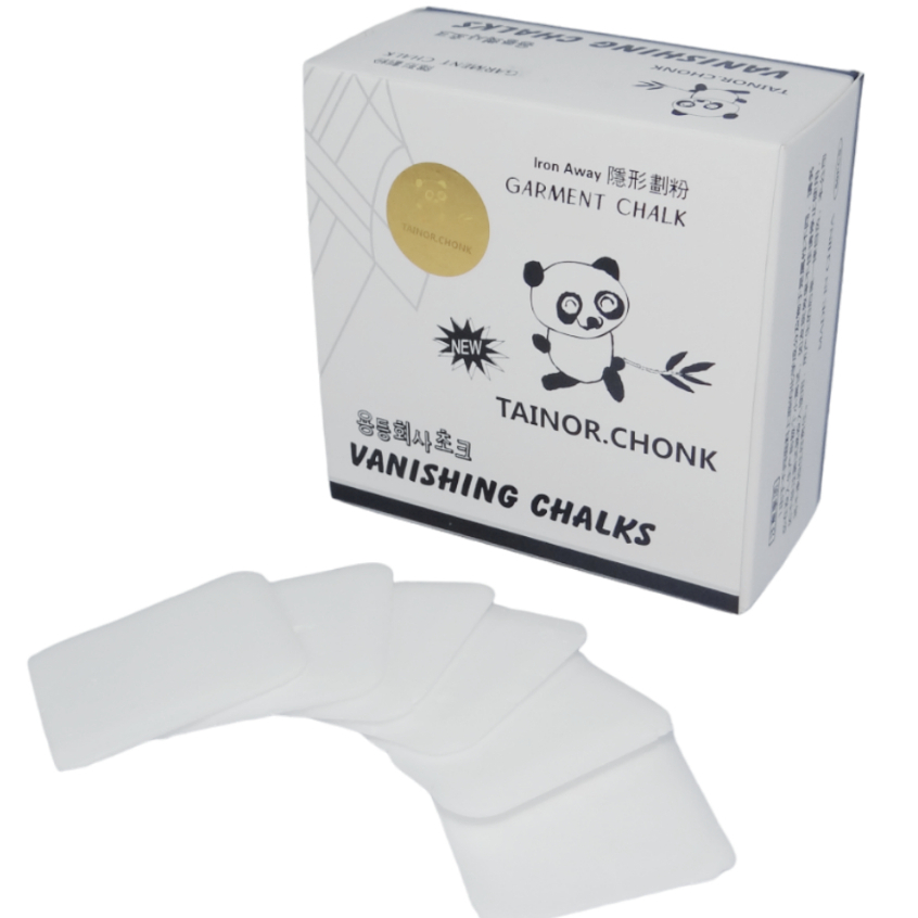 Giz Mágico Cerâmico Panda Marca Tecido Some Calor 50un