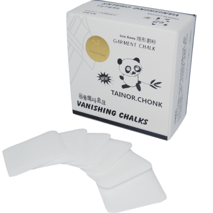 Giz Mágico Cerâmico Panda Marca Tecido Some Calor 50un