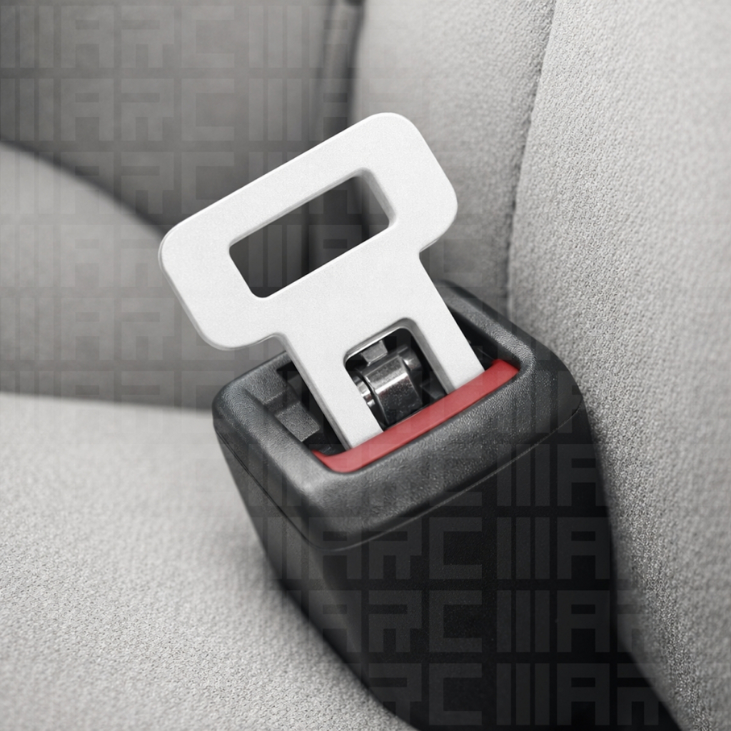 Fivelas Cinto Carro Anti Alarme Segurança Praticidade Estilo Veicular Plug Acessório Funcional