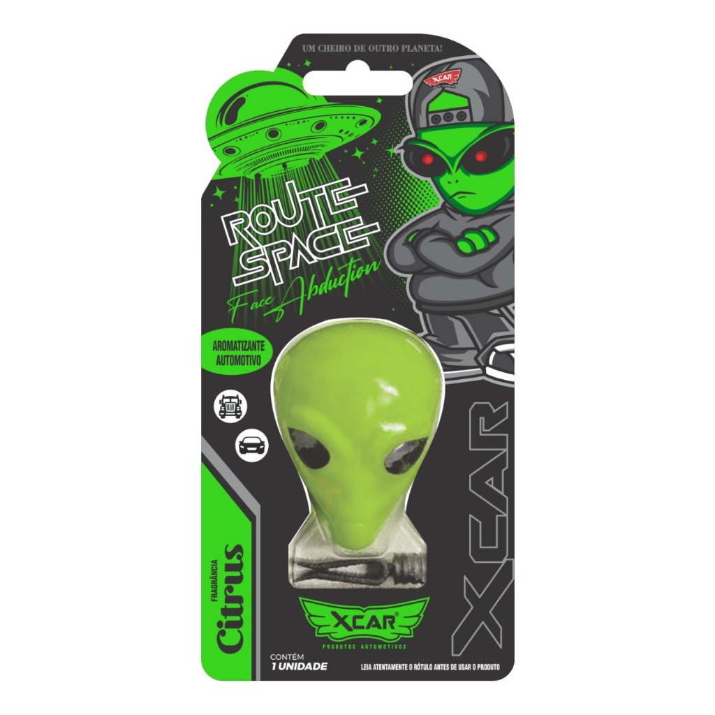 Aromatizante Face Abduction Xcar Produtos Automotivos