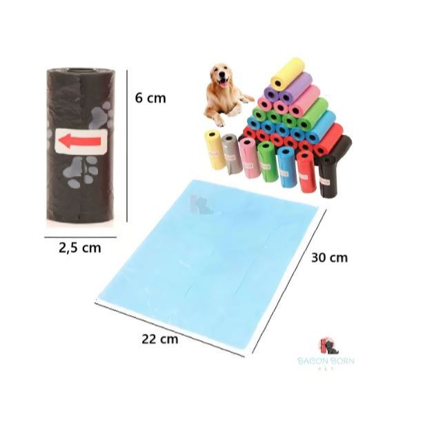 Kit 4 Refil Cata Caca Rolinhos Pet Sacolas Saquinho De Lixo Cor Colorido em Oferta na Shopee
