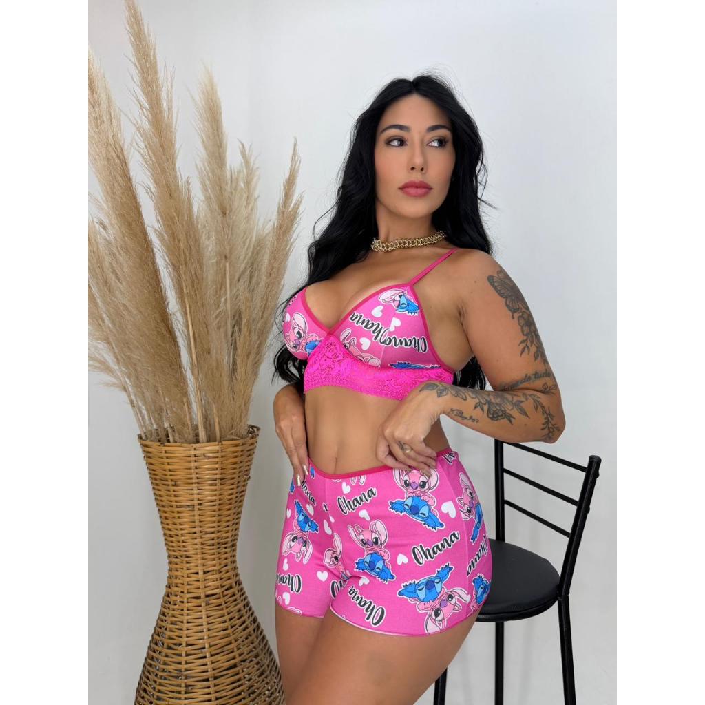 Kit 10 Baby Doll Rendinha Estampado Top Doll Suede Cropped  ATACADO em Oferta na Shopee