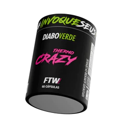 Thermo Crazy Pote 60 Cáps - Diabo Verde - FTW