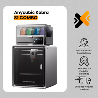 Impressora 3D Anycubic Kobra S1 • Combo Opcional (ACE Pro) • 250×250×250mm • NIC 3D em Oferta na Shopee