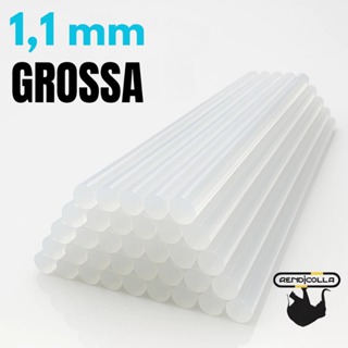 Bastão Cola Quente 1KG Profissional  Fina 7mm ou Grossa 11mm Alta Fixação | Artesanato, EVA e Uso Profissional em Oferta na Shopee