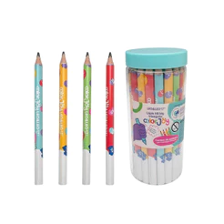 Lápis Grafite HB Big Triangular Color Joy - Pote com 36 Unidades Leo&Leo Leonora - 10573