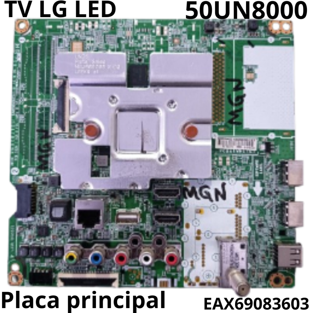 2914 Placa Principal para tv LED LG Modelo: 50UN8000