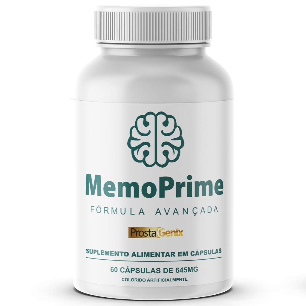 1x MemoPrime 60 cápsulas | Reforce sua memória e sua cognição | Fórmula Avançada