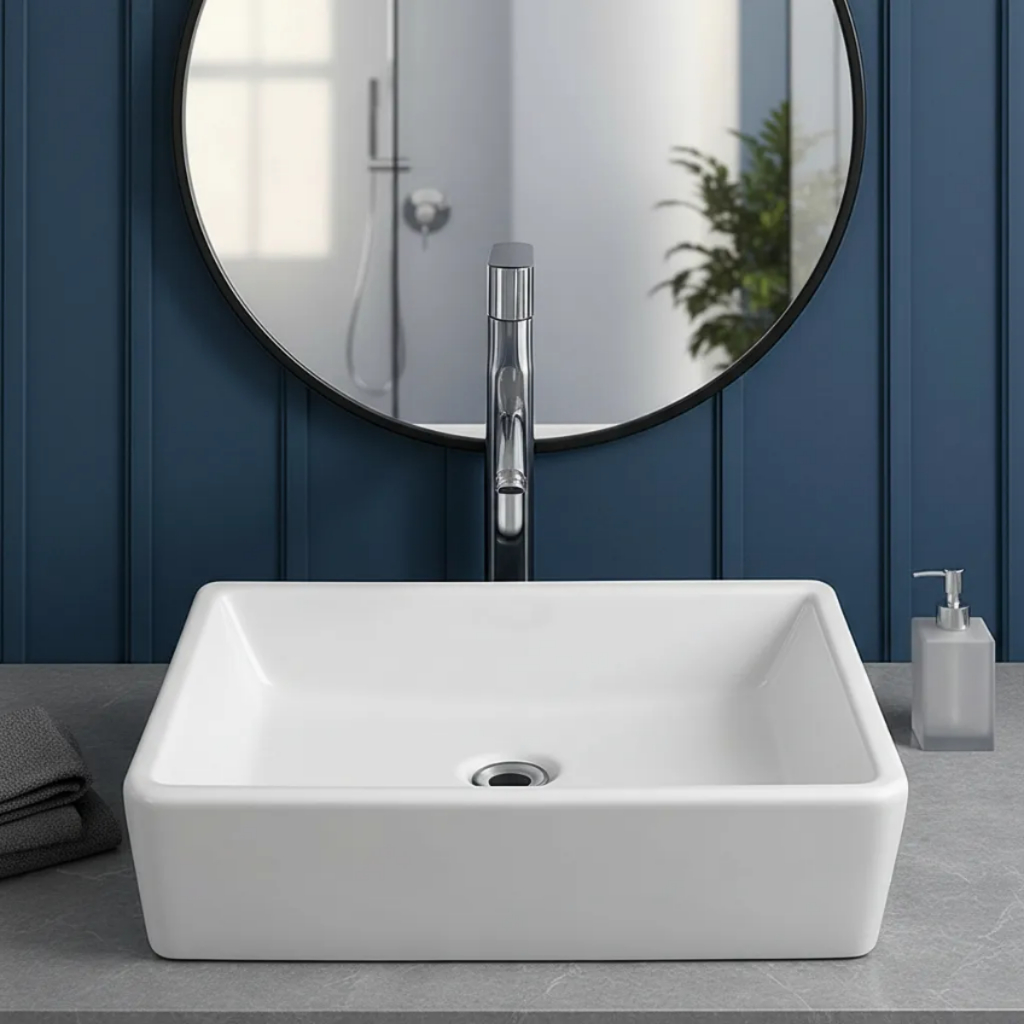 Cuba Retangular Lanai 40 Cm De Banheiro Ou Lavabo Louça 100% Nacional Brilhante Branca Resistente em Oferta na Shopee