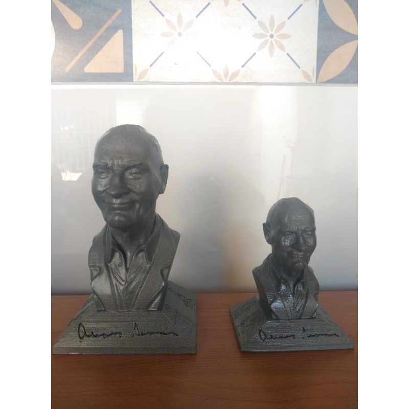 Escultura Busto Ariano Suassuna - Escritor Brasileiro - Impressão 3D